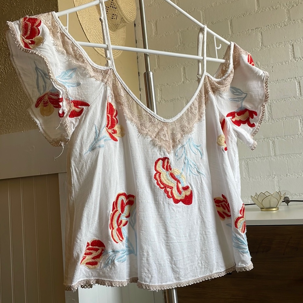 Off the shoulder tank top